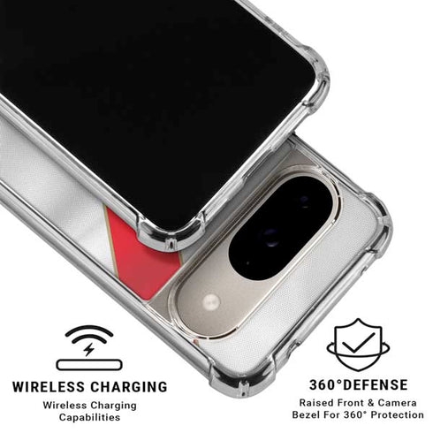 Peru Soccer Flag Google Pixel 10 Clear Case